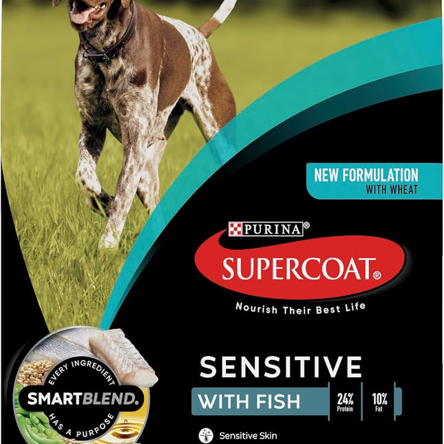 SUPERCOAT SMARTBLEND Adult Dry Dog Food Fish 15kg
