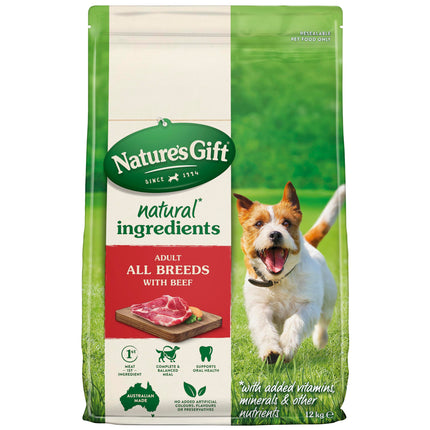Nature's Gift Adult Dry Dog Food, Chicken & Fish 2.5kg - 100% Complete & Balanced Nutrition, Supports Digestion, Immunity & Skin Health