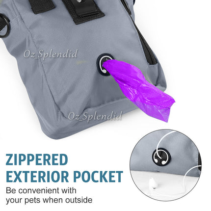 Dog Treat Training Pouch Pet Training Bag Large Capacity Puppy Snack Waist Bags