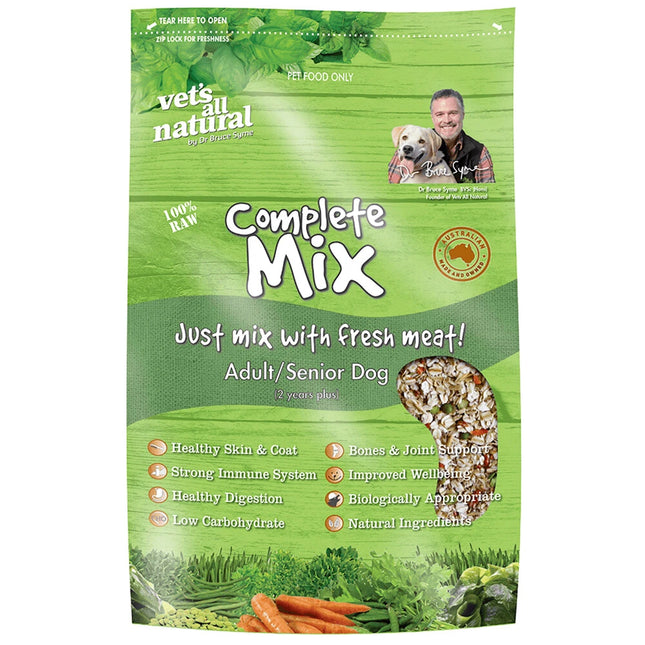 Vets All Natural Complete Mix Adult/Senior Dog Food 5kg