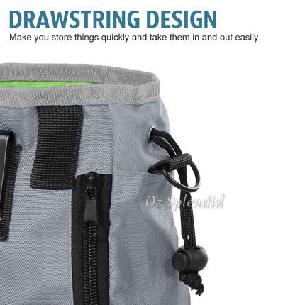 Dog Treat Training Pouch Pet Training Bag Large Capacity Puppy Snack Waist Bags