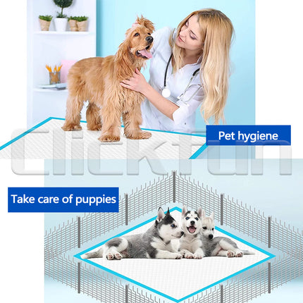 60x60cm 40/400X Pet Training Pads Puppy Dog Cat Indoor Super Absorben Toilet