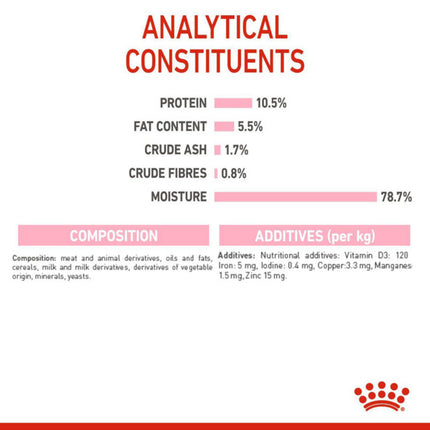 Royal Canin Cat Mother And Babycat Mousse Wet Food Cans 195g x 12