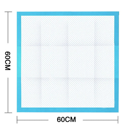 60x60cm 40/400X Pet Training Pads Puppy Dog Cat Indoor Super Absorben Toilet