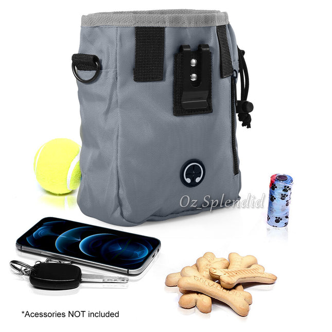 Dog Treat Training Pouch Pet Training Bag Large Capacity Puppy Snack Waist Bags